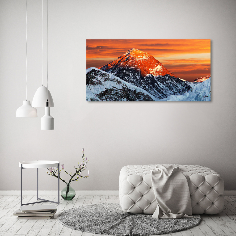 Moderní akrylový fotoobraz Vrchol Everest