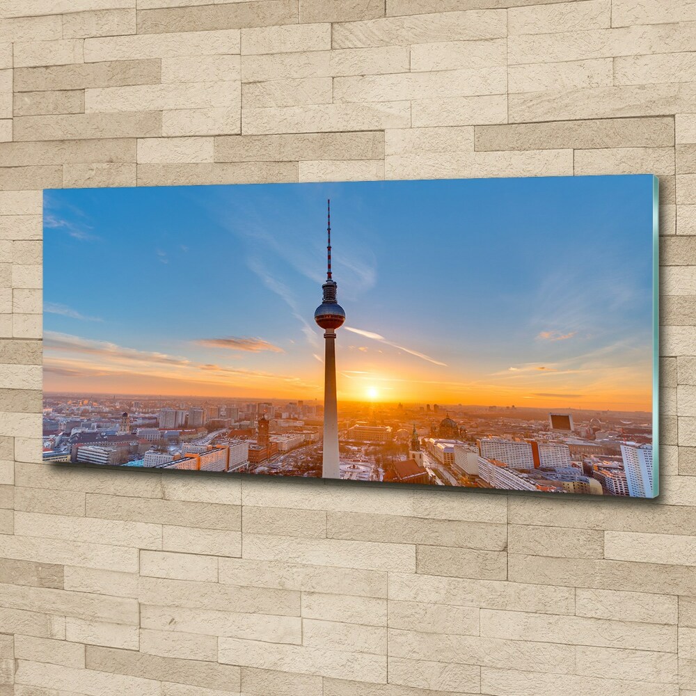 Moderní akrylový fotoobraz Televizní věž