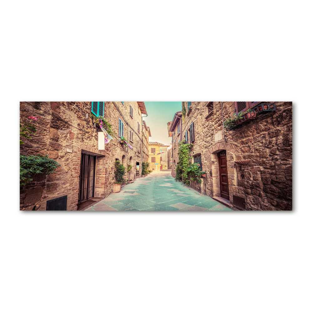 Foto obraz akrylový do obýváku Italské uličky