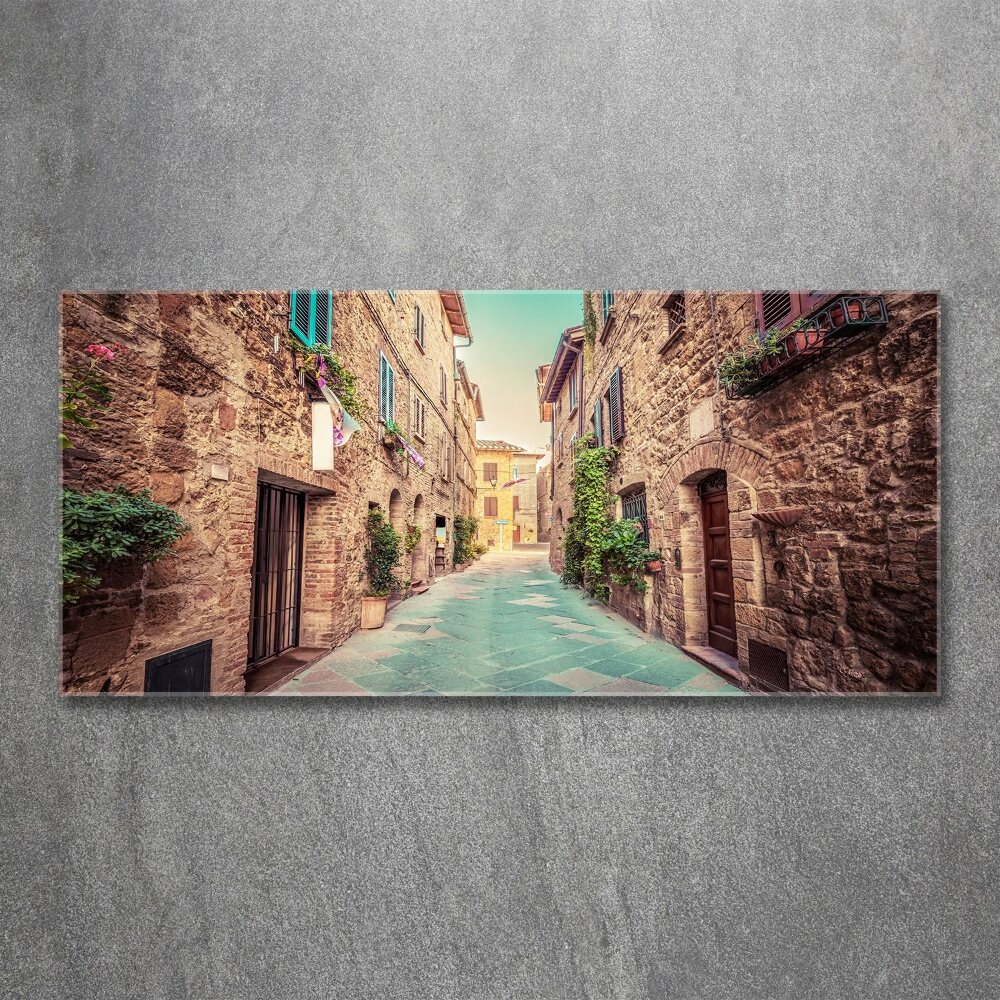 Foto obraz akrylový do obýváku Italské uličky