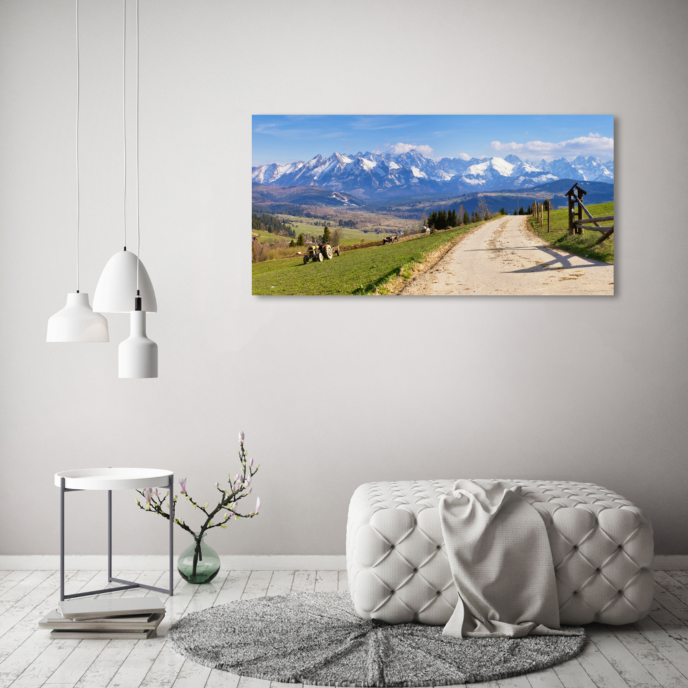 Foto obraz akrylový na stěnu Panorama Tater