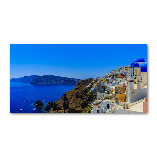 Foto obraz akrylový Santorini Řecko