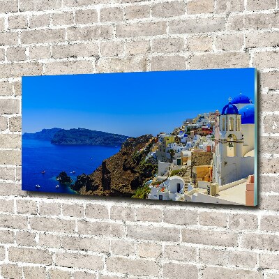 Foto obraz akrylový Santorini Řecko