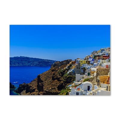 Foto obraz akrylový Santorini Řecko