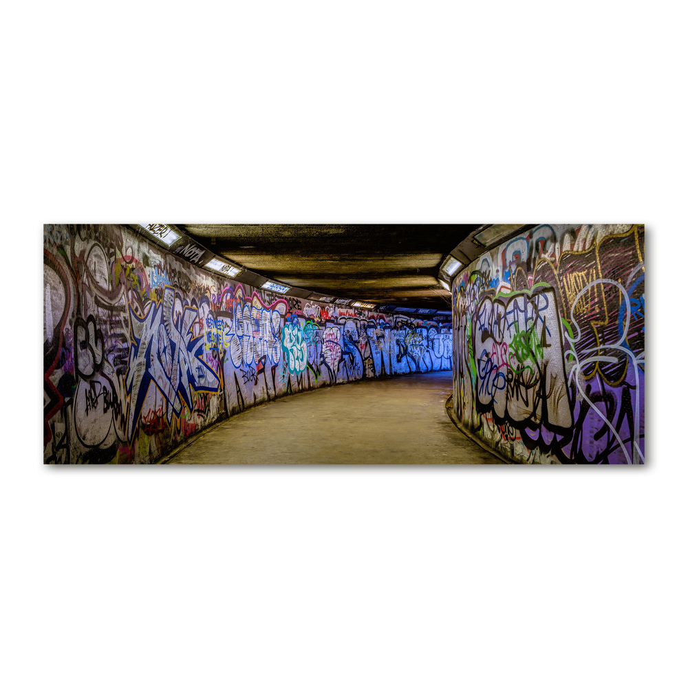 Foto obraz akrylové sklo Graffini v metro