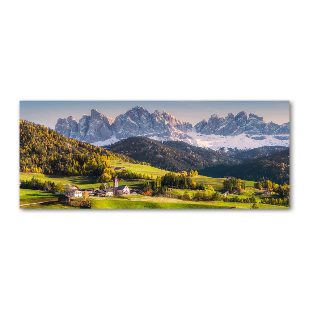 Foto obraz akrylový do obýváku Panorama hory