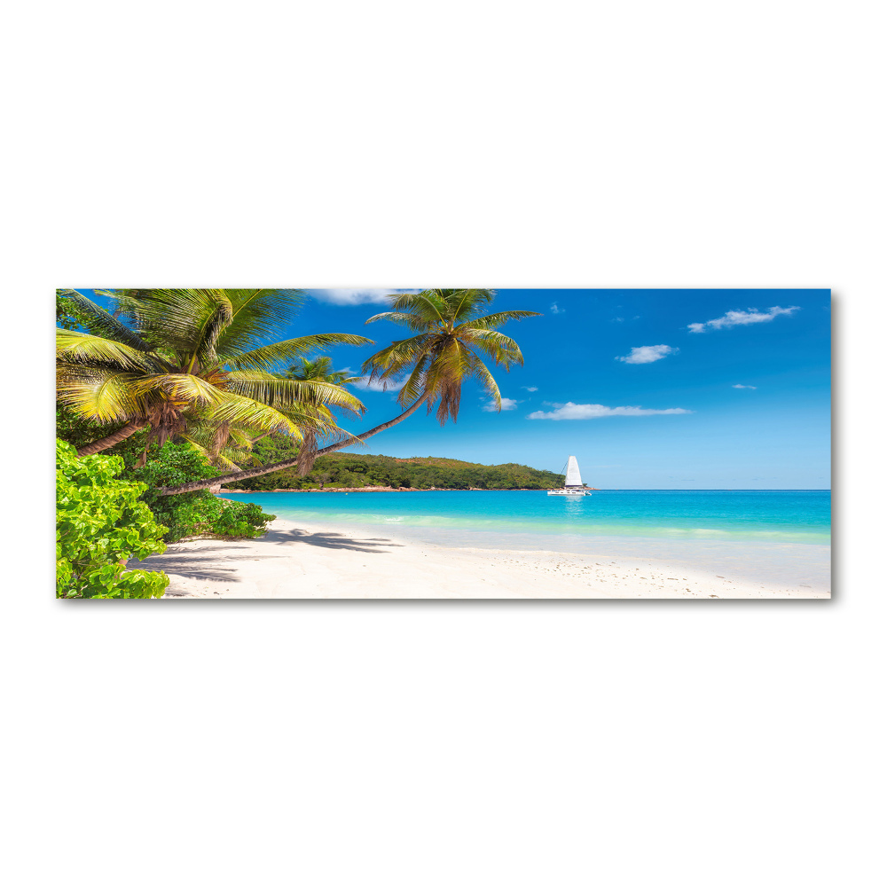Foto obraz akryl do obýváku Tropická pláž