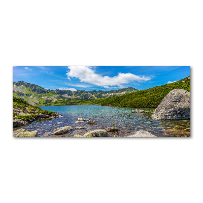 Foto obraz akrylové sklo Údolí Tatry