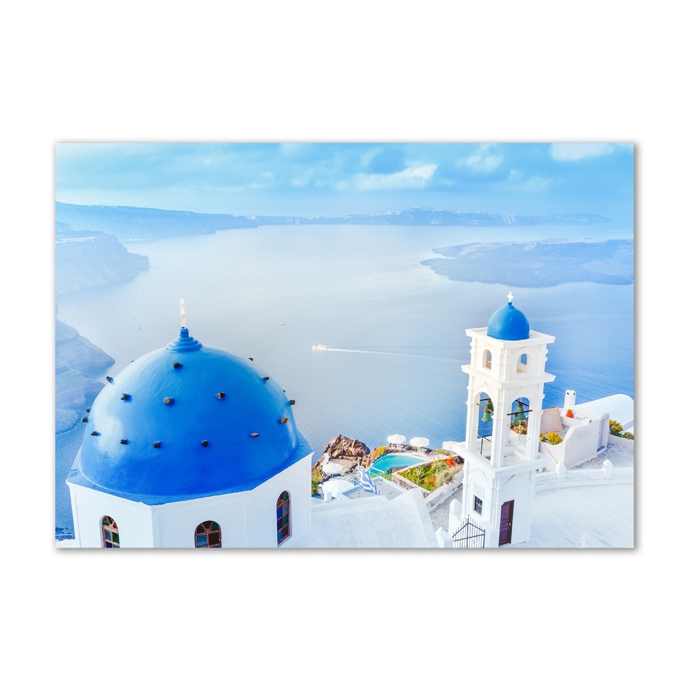 Foto obraz akrylový Santorini Řecko