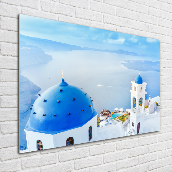 Foto obraz akrylový Santorini Řecko