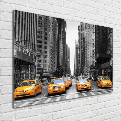 Foto obraz akrylový na stěnu Taxi New York