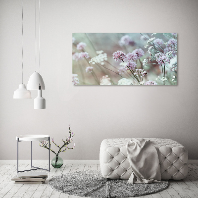 Moderní obraz fotografie na akrylu Divoké květiny