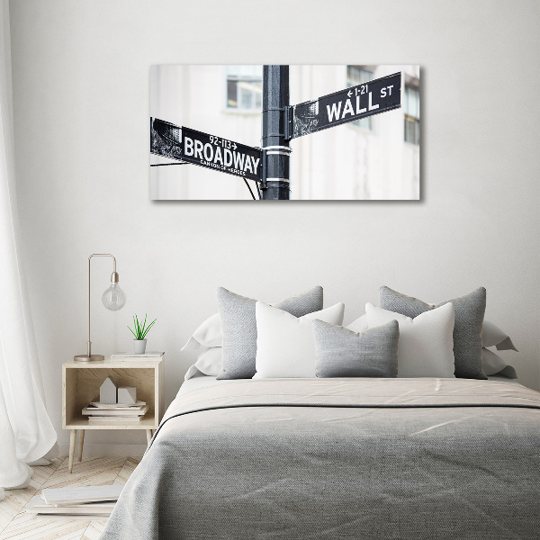 Foto obraz akryl do obýváku Wall Street značka