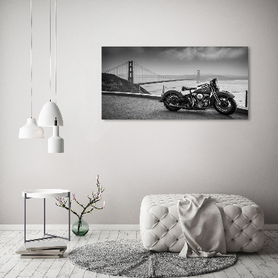 Foto obraz akrylové sklo Motorka