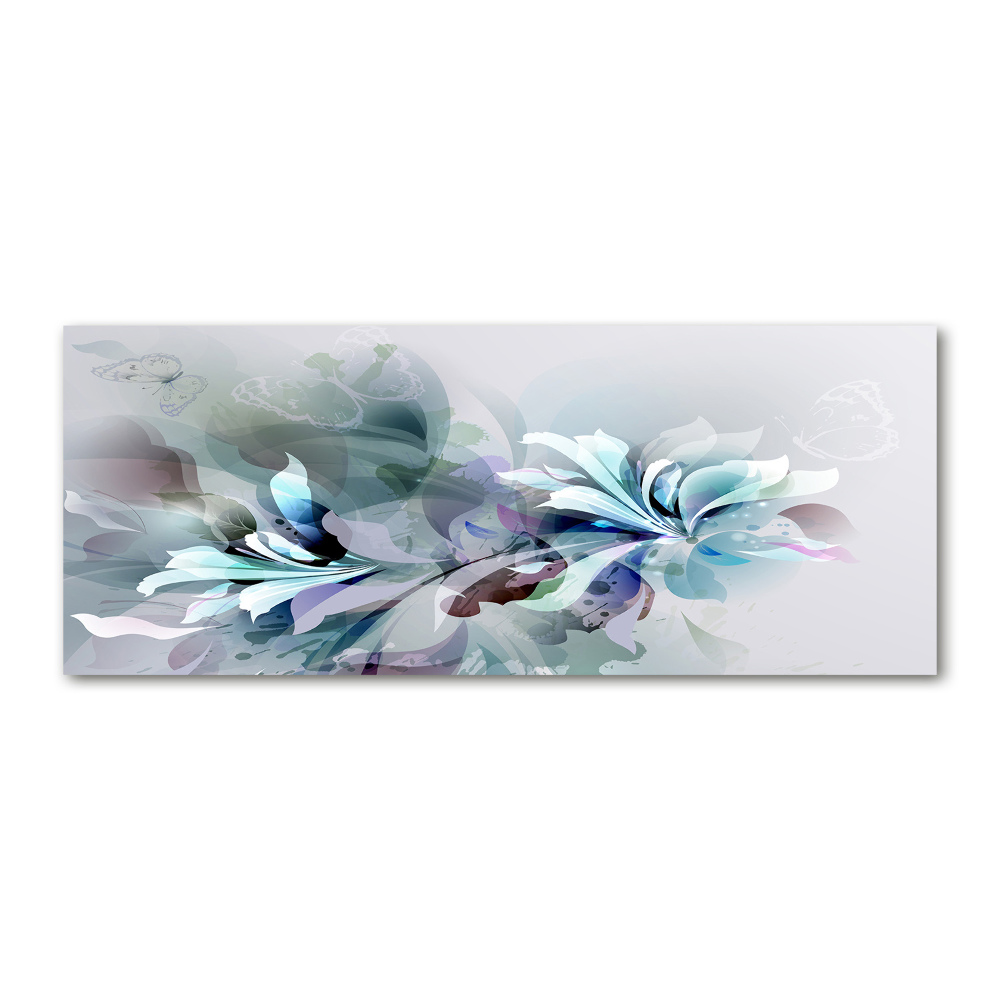 Foto obraz akrylové sklo Abstrakce květiny