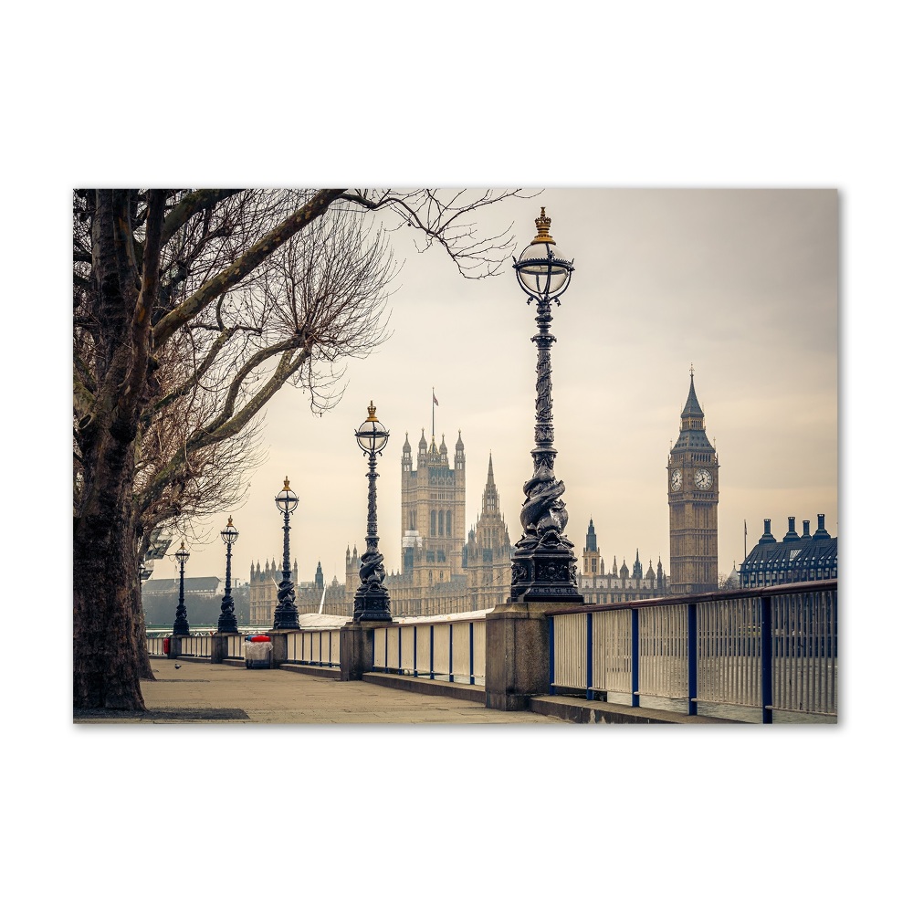 Foto obraz akrylový Londýn podzim