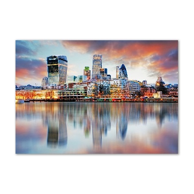 Foto obraz akrylový Panorama Londýnu