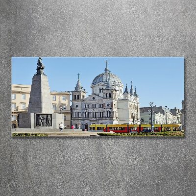Foto obraz akrylové sklo Náměstí Svobody Lodž