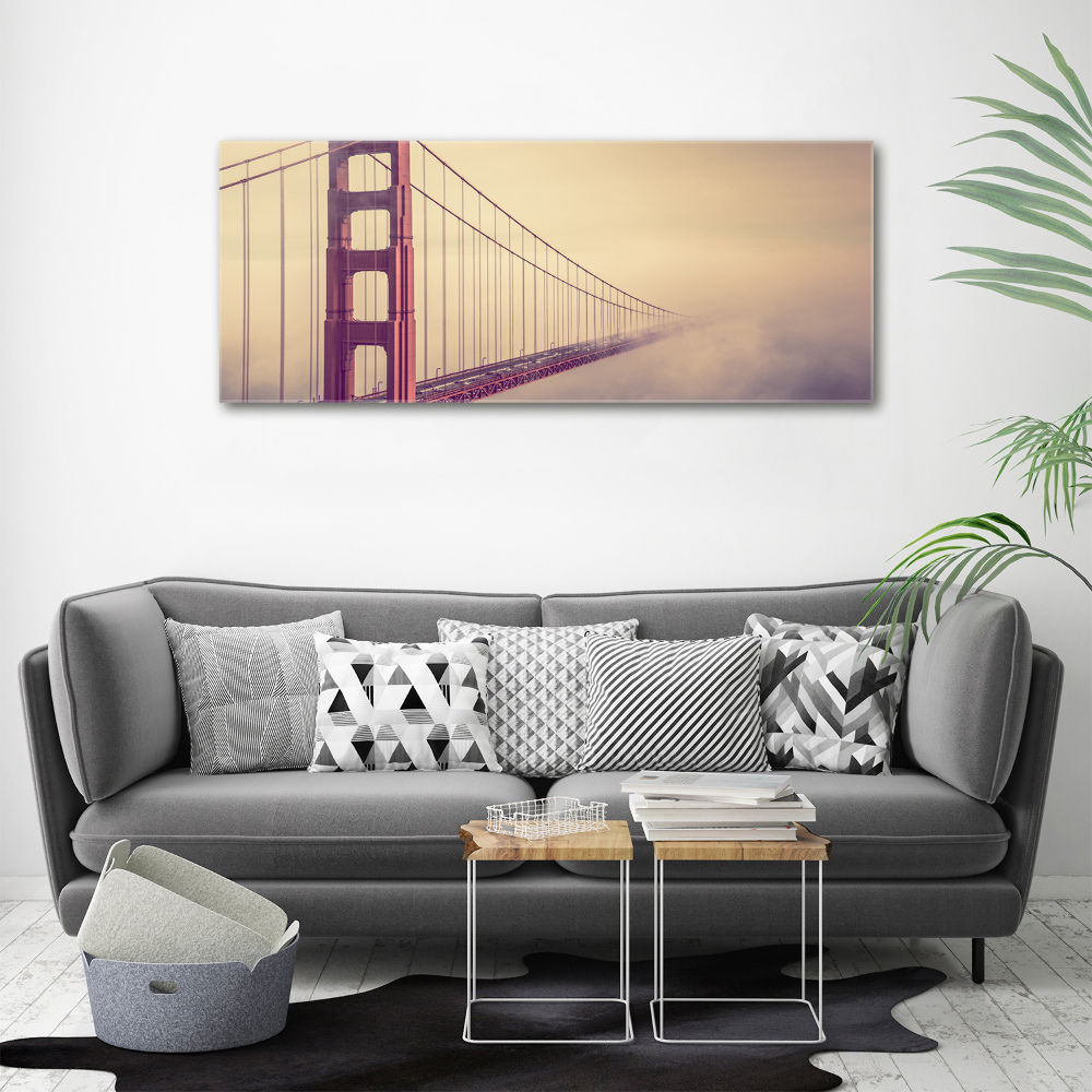 Foto obraz akrylový na stěnu Most San Francisco