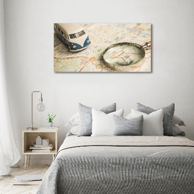 Foto obraz akrylové sklo Symbolika cestování