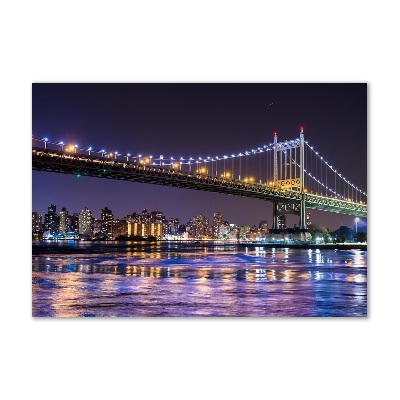 Foto obraz akrylový Most Now York