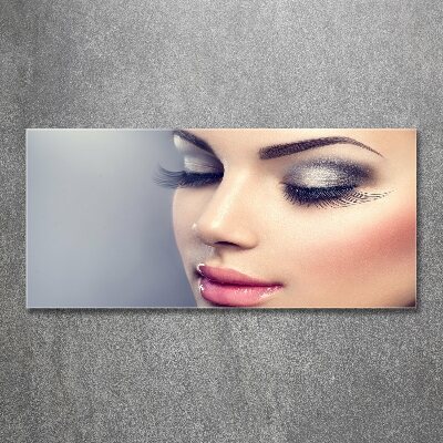 Foto obraz akrylový do obýváku Ideální make up