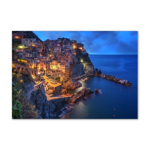 Foto obraz akryl do obýváku Manarola Itálie