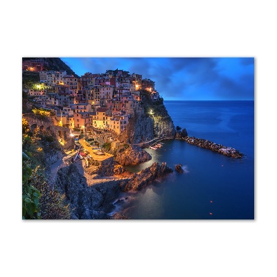 Foto obraz akryl do obýváku Manarola Itálie