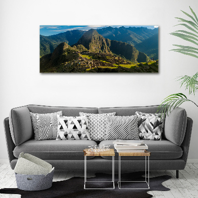 Foto obraz akrylový Zřícenina Machu Pichu