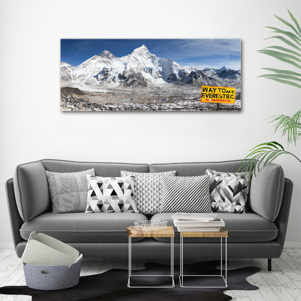 Foto obraz akrylový Hora Everest
