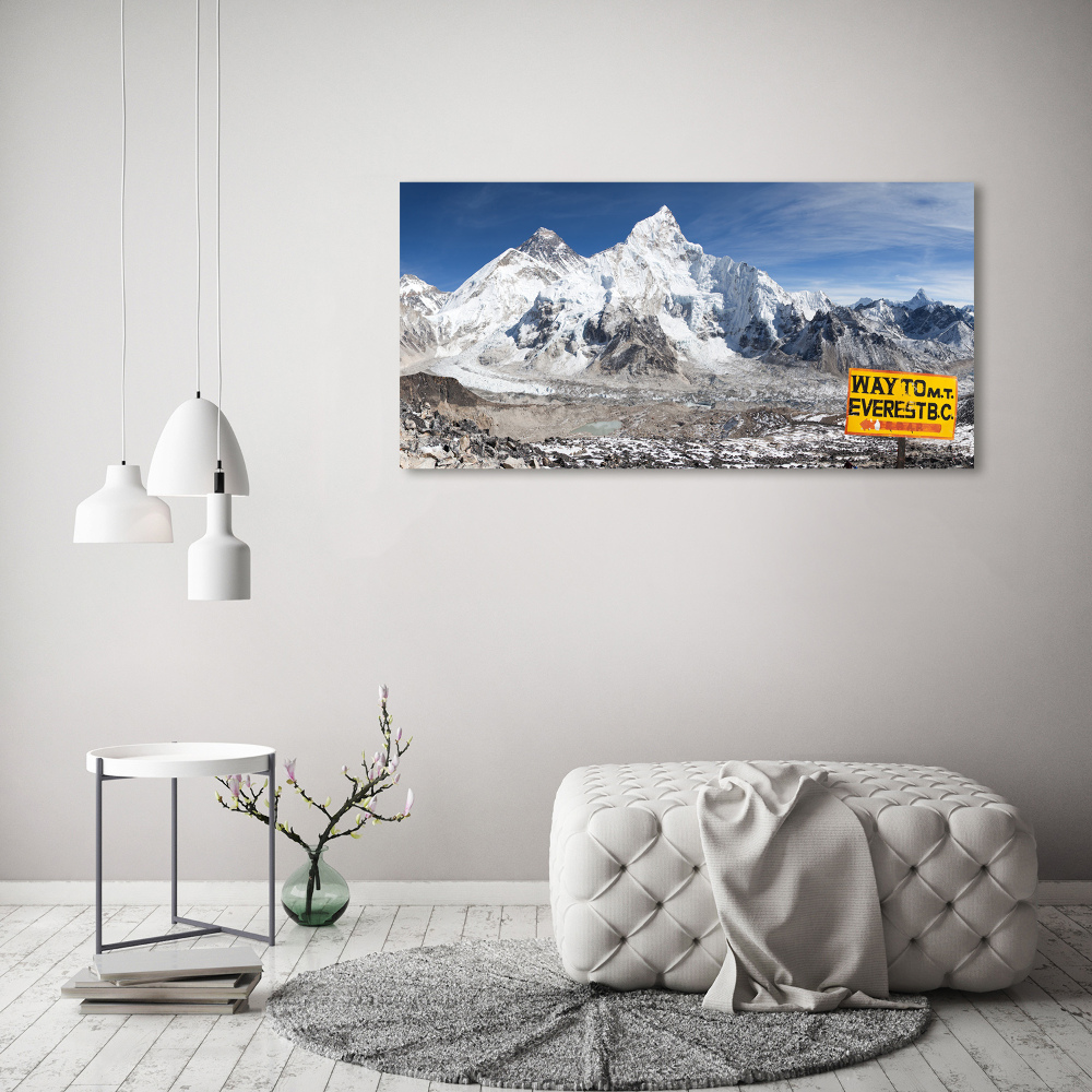 Foto obraz akrylový Hora Everest