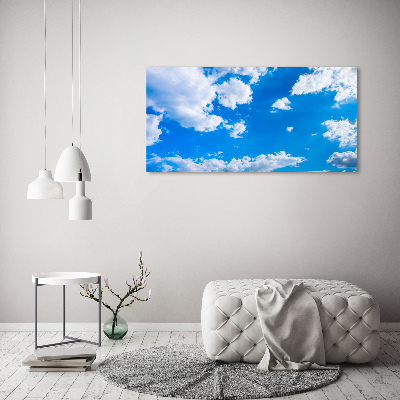 Foto obraz akrylové sklo Oblaka na nebi