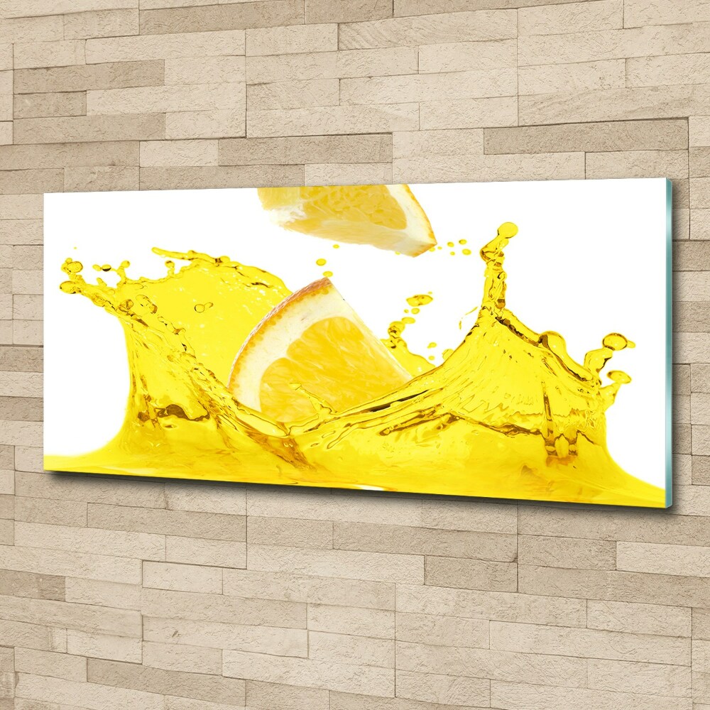 Foto obraz akrylový Plátky citronu