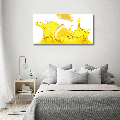 Foto obraz akrylový Plátky citronu