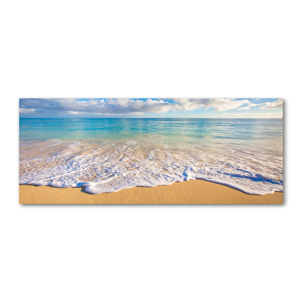 Foto obraz akryl do obýváku Havajská pláž