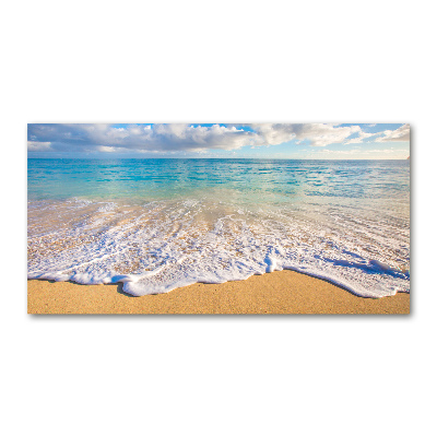 Foto obraz akryl do obýváku Havajská pláž