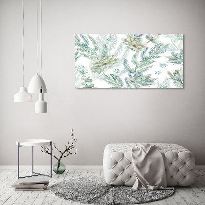 Foto obraz akrylový Květiny alistí