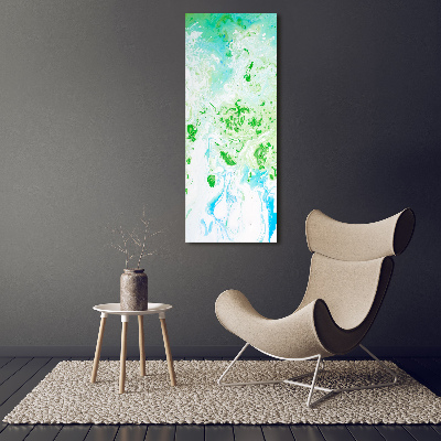 Foto obraz akrylové sklo vertikální Abstrakce palmy