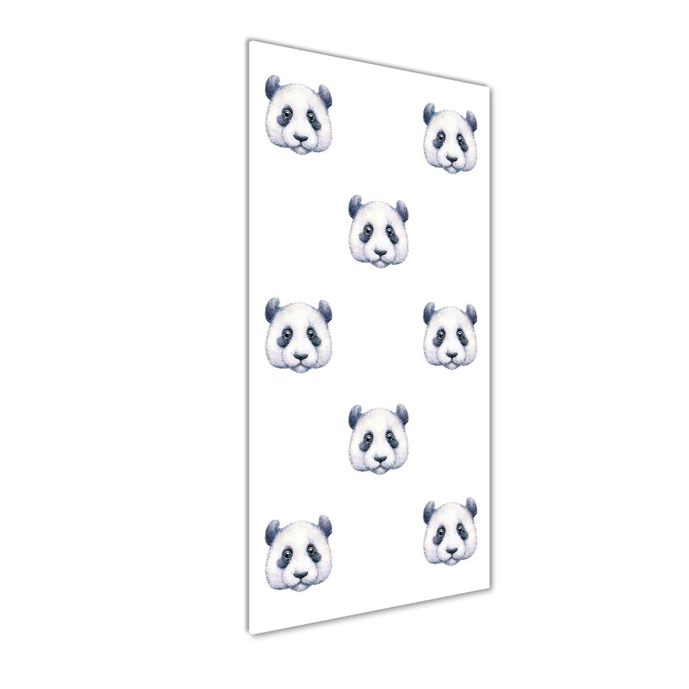 Moderní foto-obraz akryl na stěnu vertikální Pandy