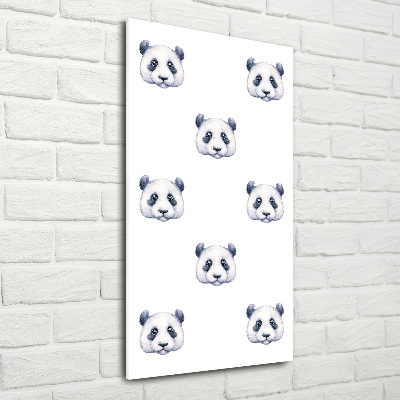 Moderní foto-obraz akryl na stěnu vertikální Pandy