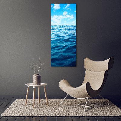 Moderní akrylový fotoobraz vertikální Mořská voda
