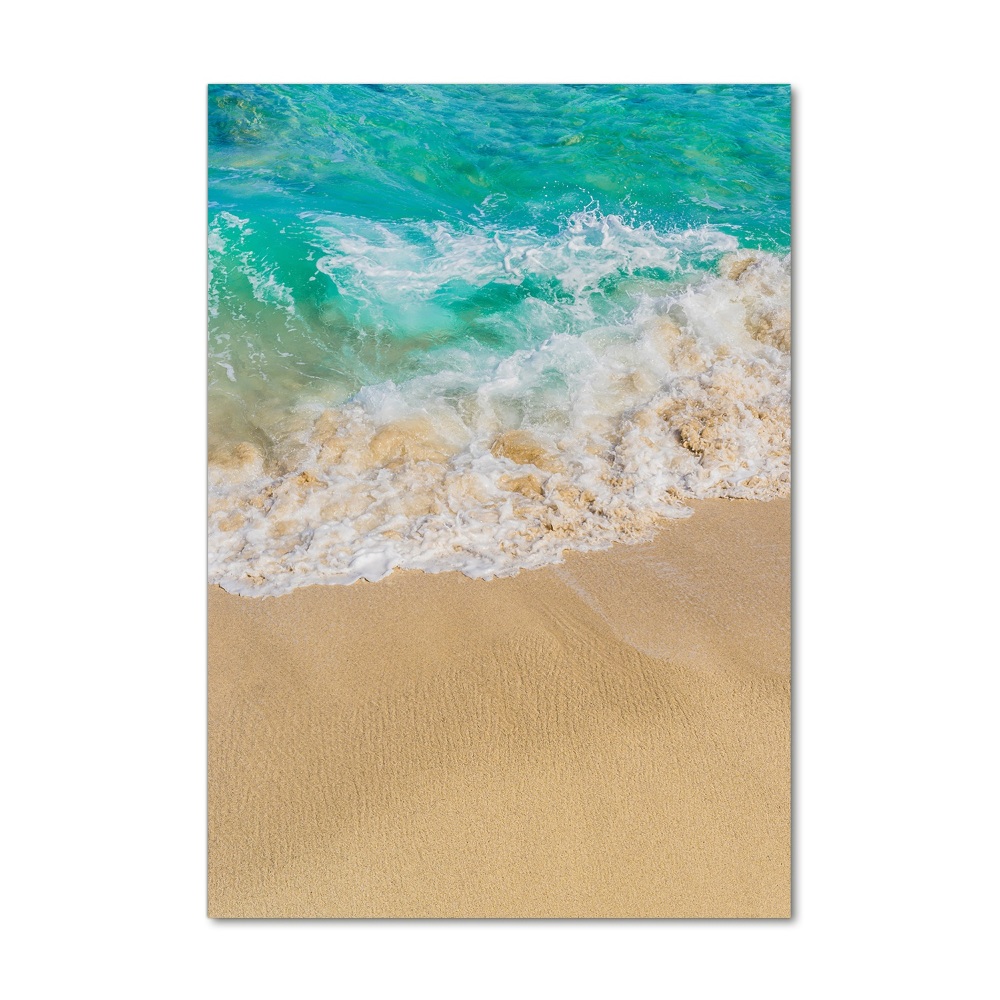 Foto obraz akrylový do obýváku vertikální Pláž a moře