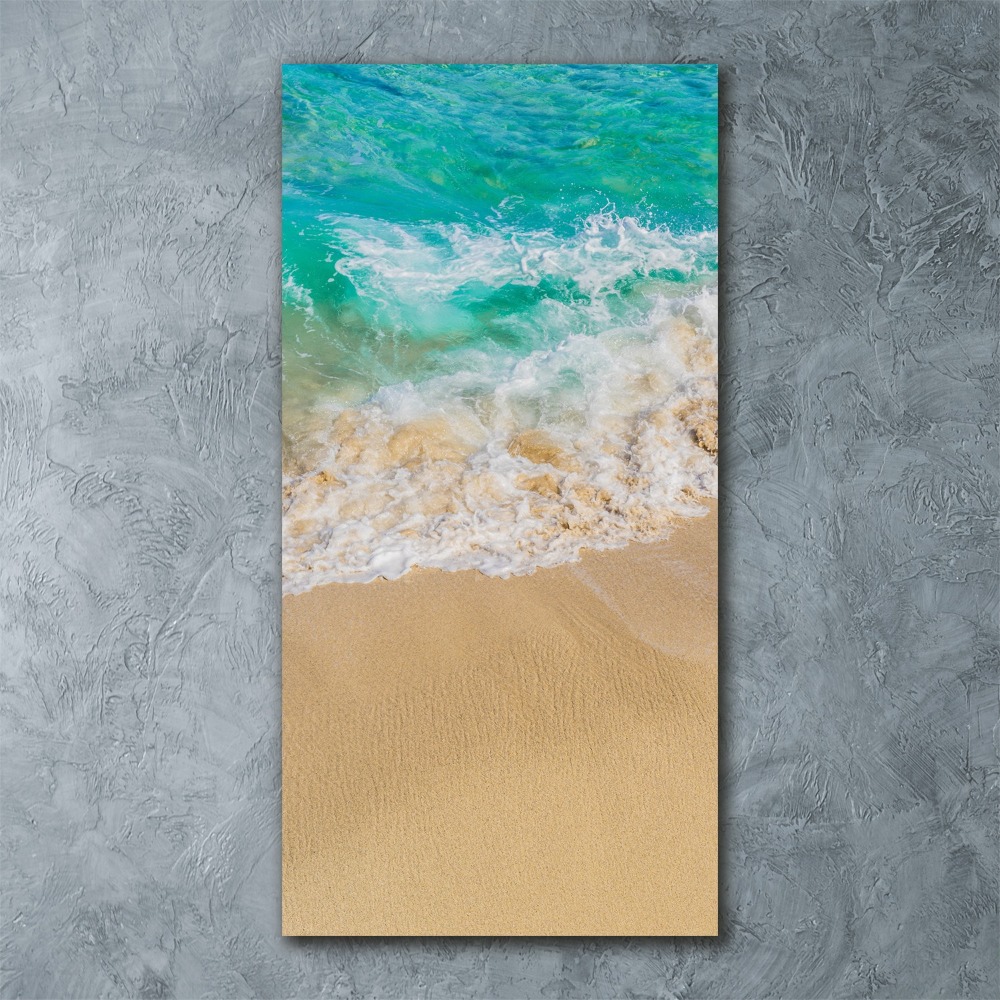 Foto obraz akrylový do obýváku vertikální Pláž a moře