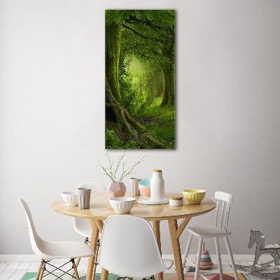 Foto obraz akrylový vertikální Tripická džungle