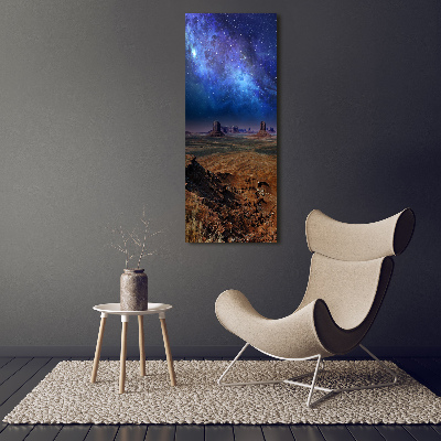 Foto obraz akrylový vertikální Hvězdné nebe