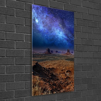 Foto obraz akrylový vertikální Hvězdné nebe