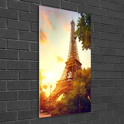 Foto obraz akrylový vertikální Eiffelová věž Paříž