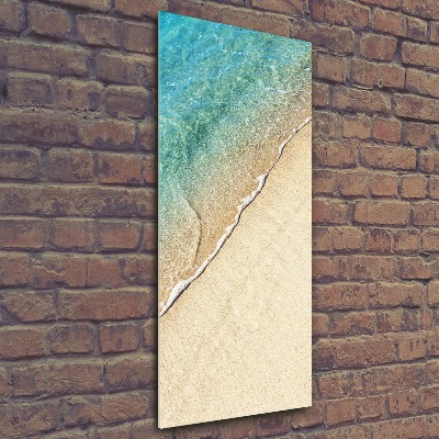 Moderní akrylový fotoobraz vertikální Mořská vlna