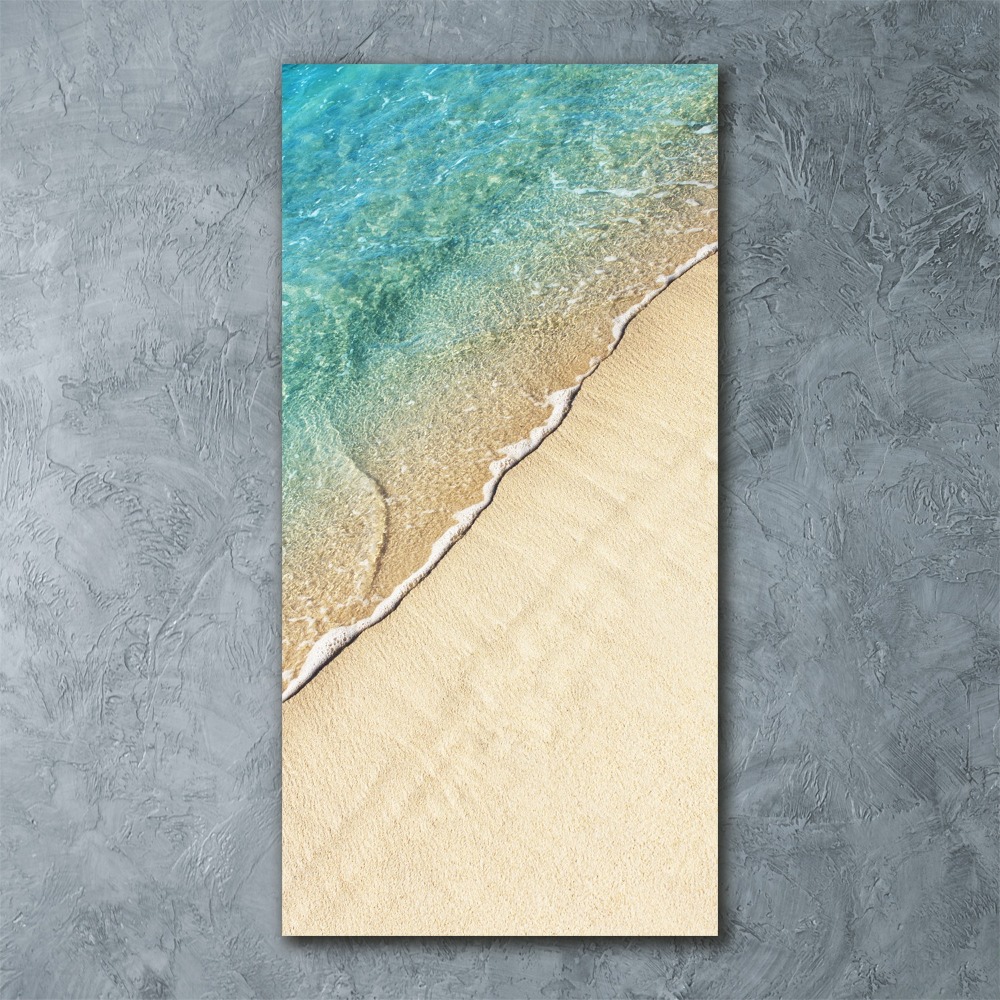 Moderní akrylový fotoobraz vertikální Mořská vlna