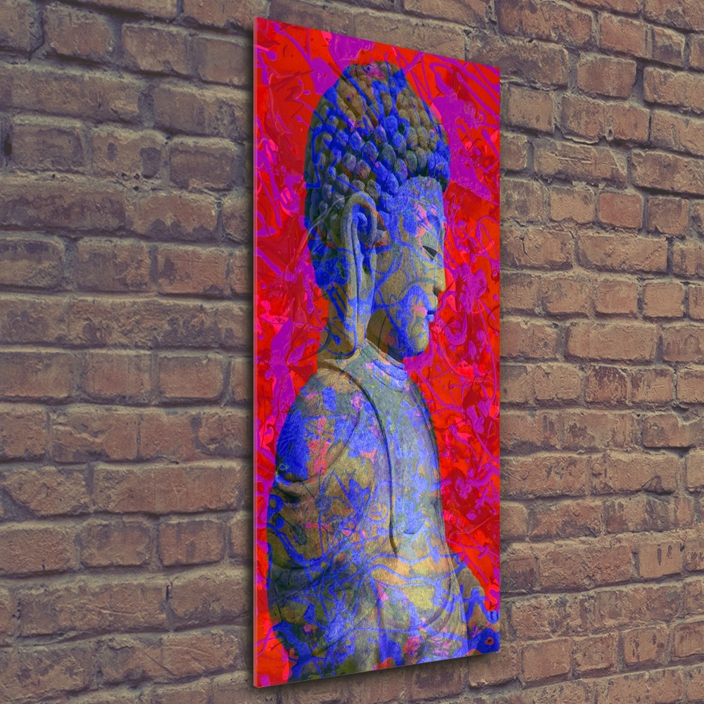 Foto obraz akrylové sklo vertikální Abstrakce buddha